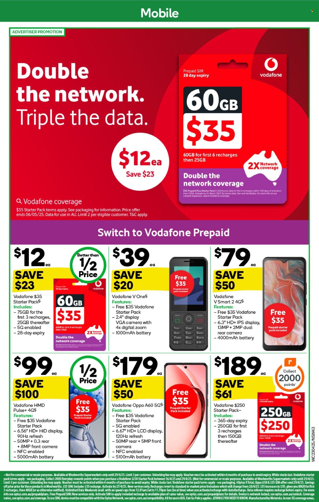 Woolworths catalogue - 23 Apr 2025 - 29 Apr 2025. Page 43