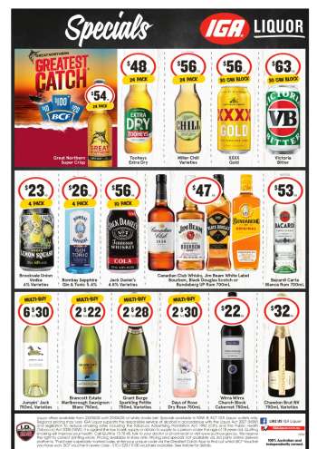 IGA LIQUOR Catalogue - 23 Apr 2025 - 29 Apr 2025.