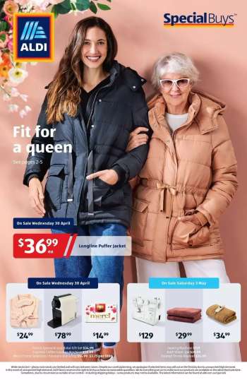 ALDI Catalogue - 30 Apr 2025 - 6 May 2025.