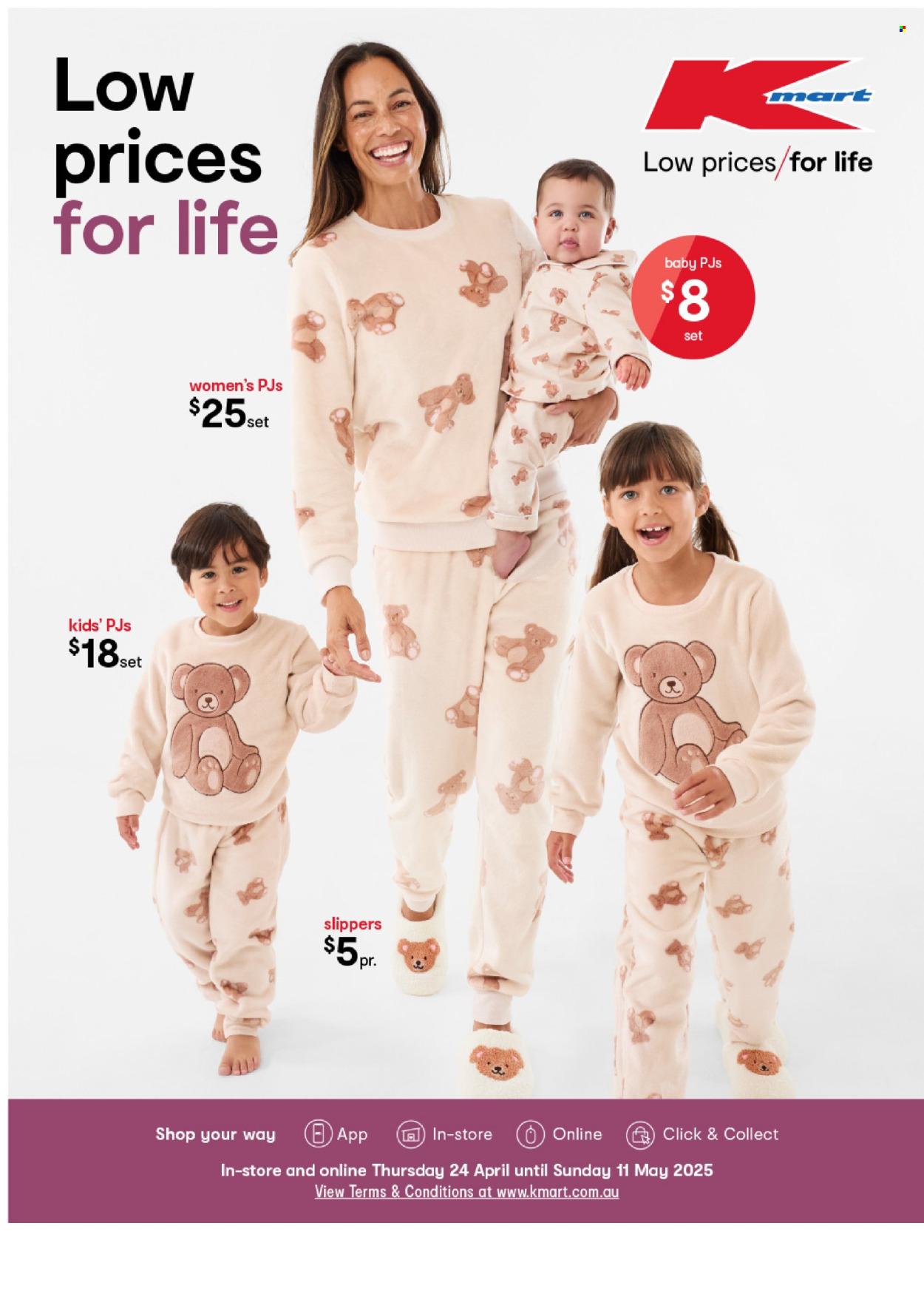 Kmart catalogue - 24 Apr 2025 - 11 May 2025. Page 1