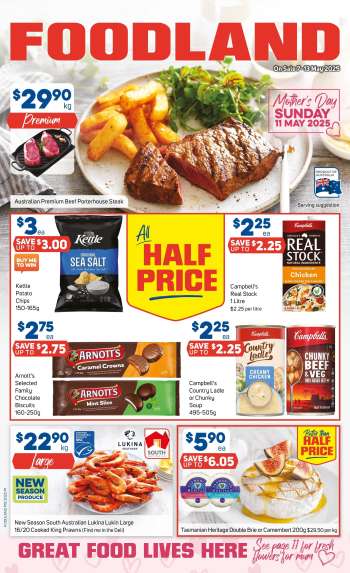 Foodland Catalogue - 7 May 2025 - 13 May 2025.