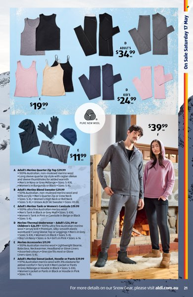 ALDI catalogue - 14 May 2025 - 20 May 2025. Page 21