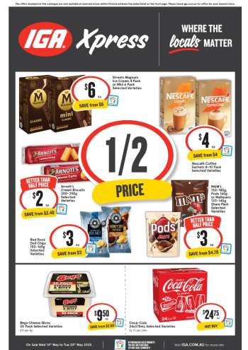IGA Xpress Catalogue - 14 May 2025 - 20 May 2025.