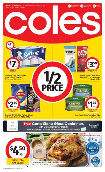 Coles Catalogue - 14 May 2025 - 20 May 2025.