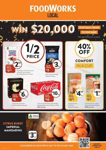 Foodworks Catalogue - 14 May 2025 - 20 May 2025.