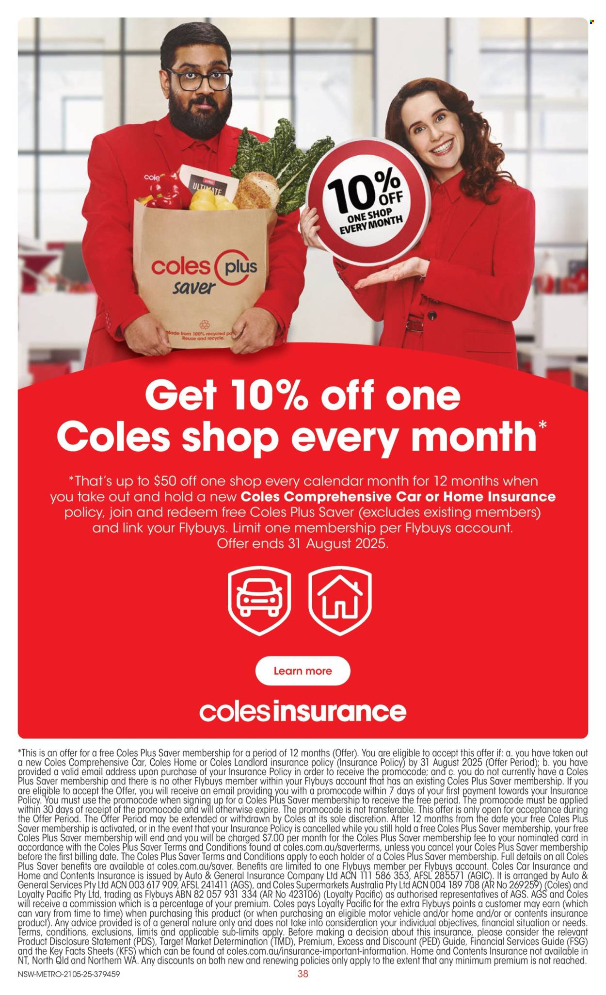 Coles catalogue - 21 May 2025 - 27 May 2025. Page 38