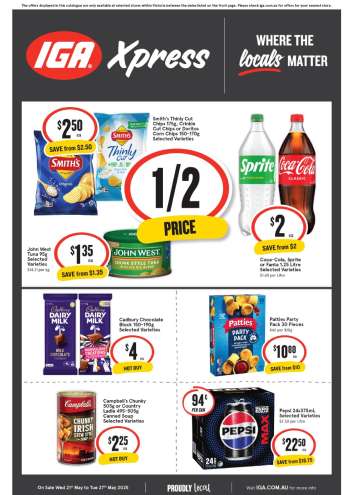 IGA Xpress Catalogue - 21 May 2025 - 27 May 2025.