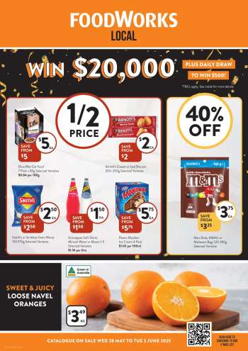Foodworks Catalogue - 28 May 2025 - 3 Jun 2025.