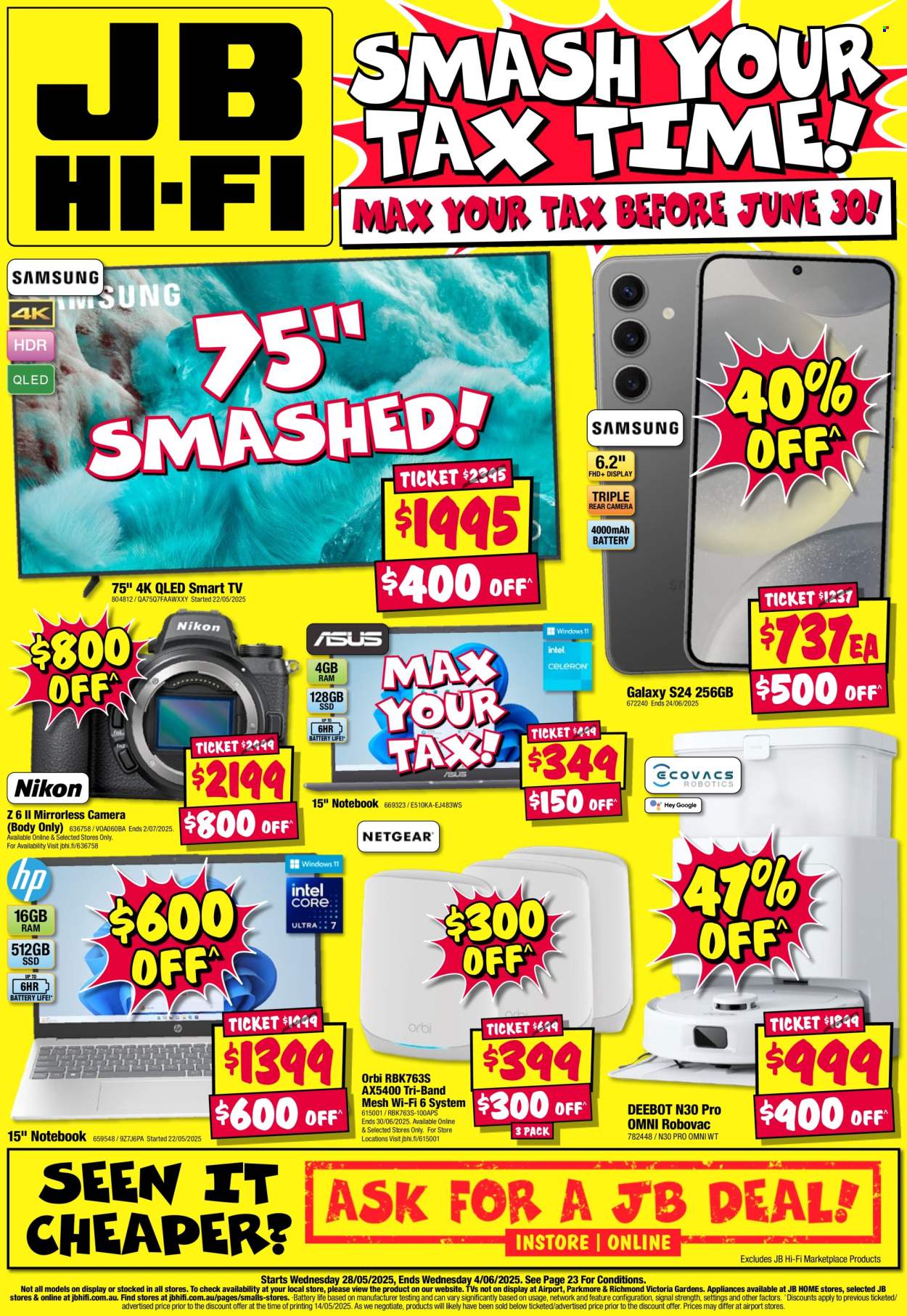 JB Hi-Fi catalogue - 28 May 2025 - 4 Jun 2025. Page 1