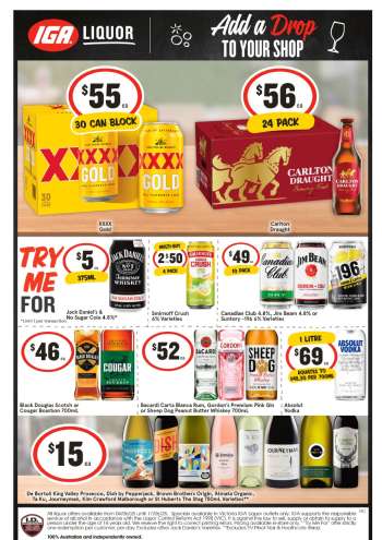 IGA LIQUOR Catalogue - 4 Jun 2025 - 10 Jun 2025.