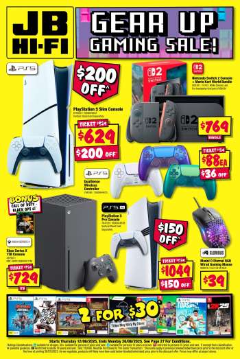 JB Hi-Fi Catalogue - 12 Jun 2025 - 26 Jun 2025.