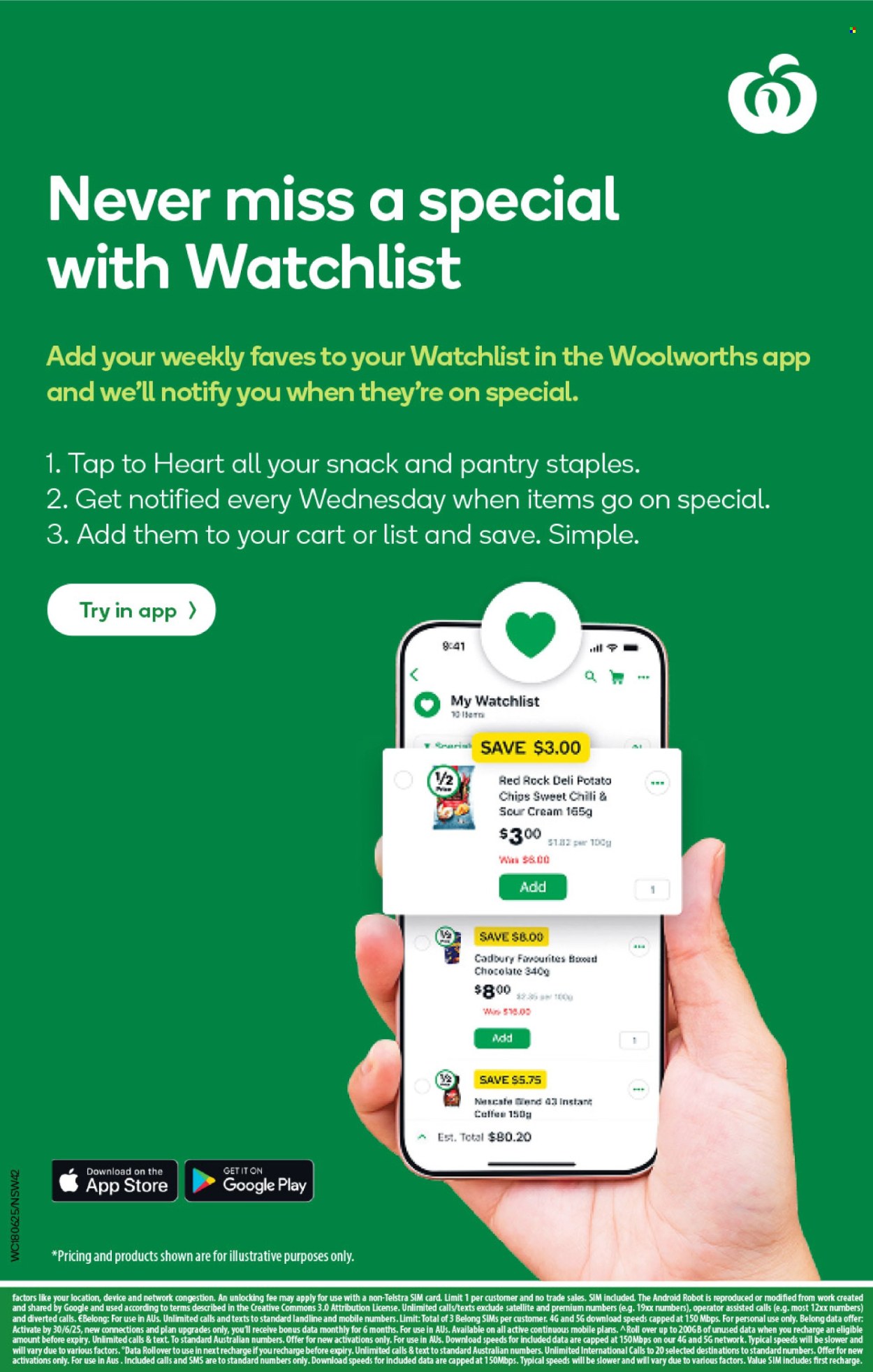 Woolworths catalogue - 18 Jun 2025 - 24 Jun 2025. Page 42