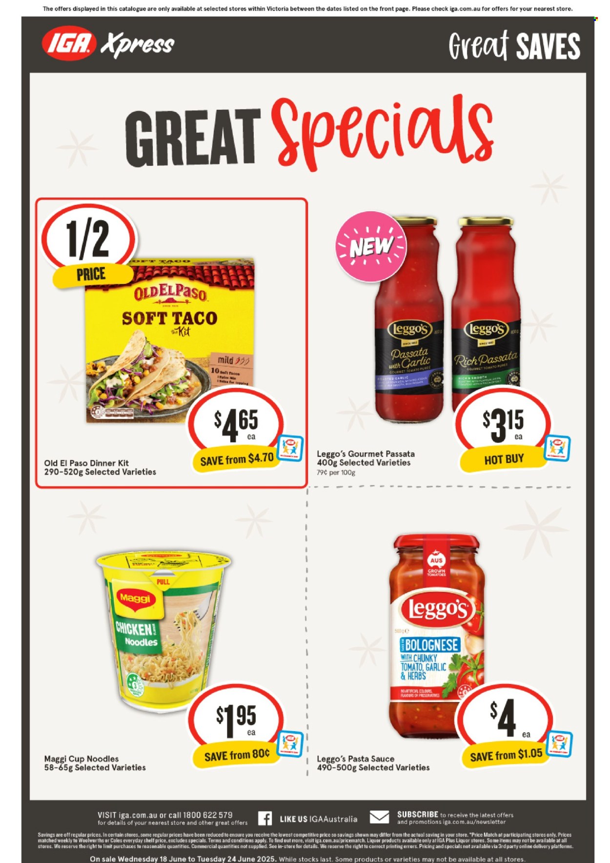 IGA Xpress catalogue - 18 Jun 2025 - 24 Jun 2025. Page 3