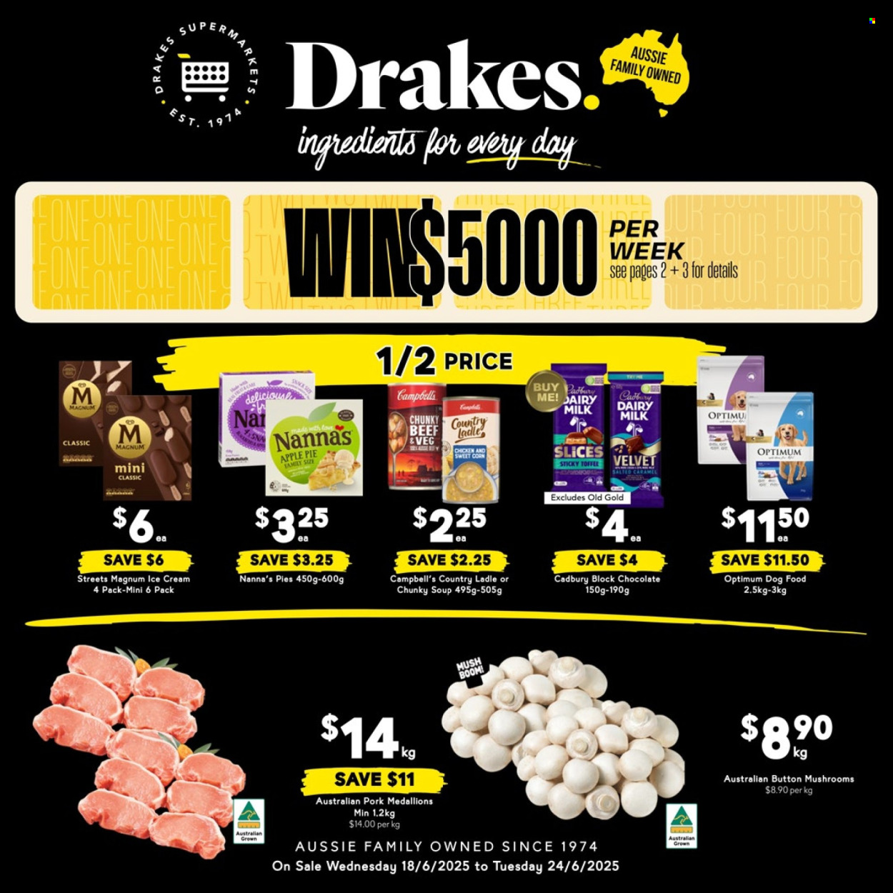Drakes catalogue - 18 Jun 2025 - 24 Jun 2025. Page 1