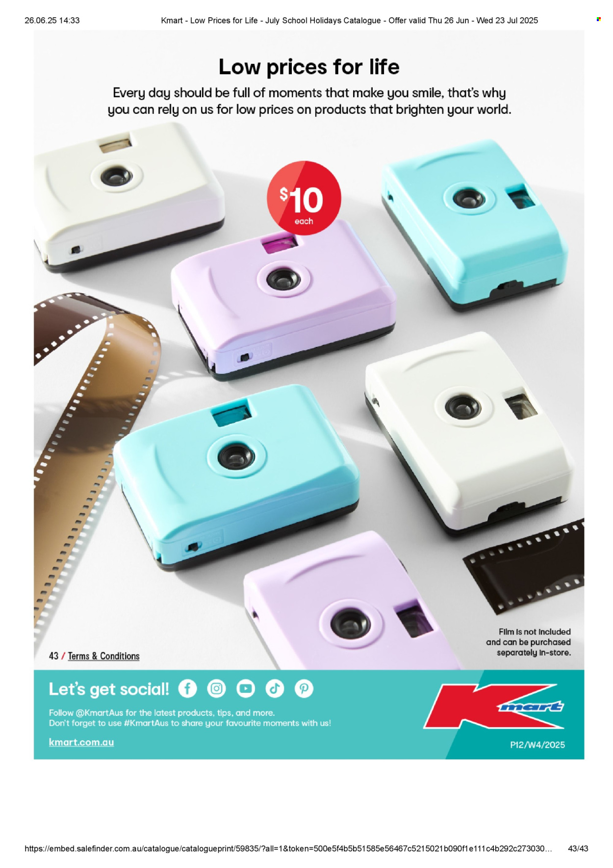 Kmart catalogue - 26 Jun 2025 - 23 Jul 2025. Page 43