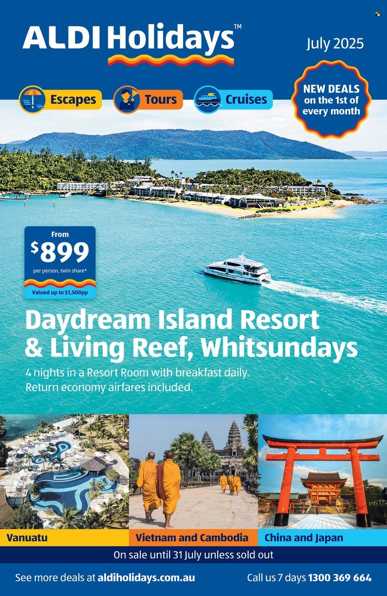 ALDI catalogue - 1 Jul 2025 - 31 Jul 2025. Page 1
