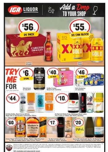 IGA LIQUOR Catalogue - 2 Jul 2025 - 8 Jul 2025.