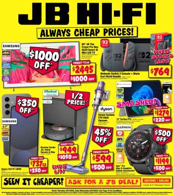 JB Hi-Fi Catalogue - 3 Jul 2025 - 9 Jul 2025.