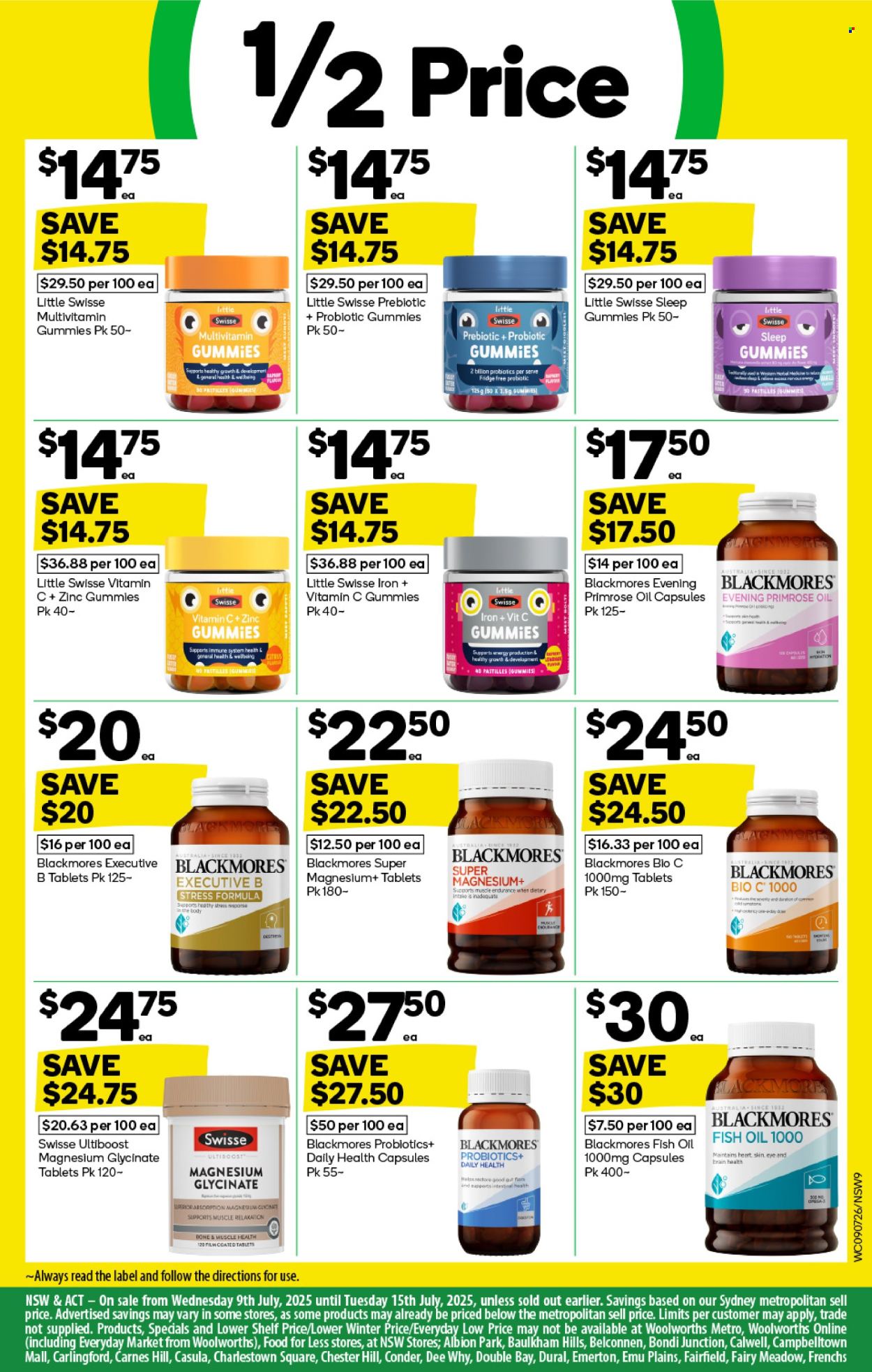Woolworths catalogue - 9 Jul 2025 - 15 Jul 2025. Page 9