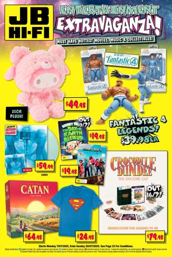 JB Hi-Fi Catalogue - 7 Jul 2025 - 20 Jul 2025.