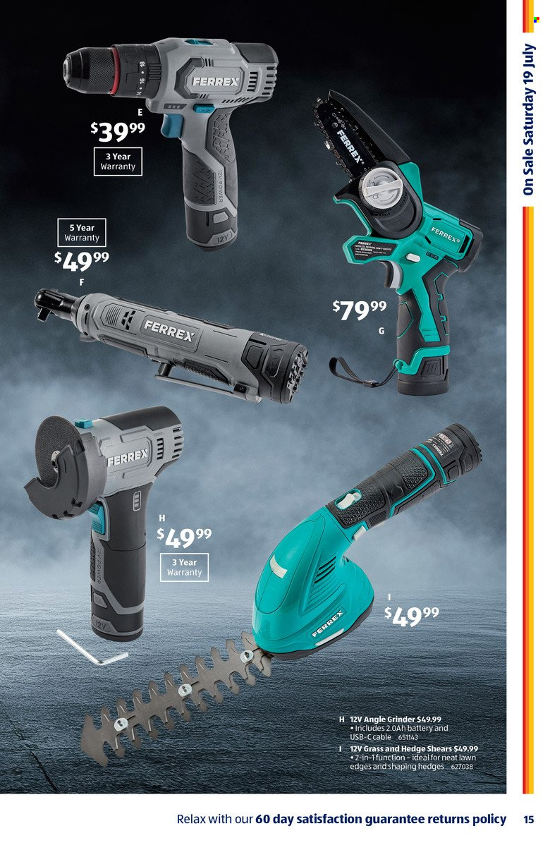ALDI catalogue - 16 Jul 2025 - 22 Jul 2025. Page 15