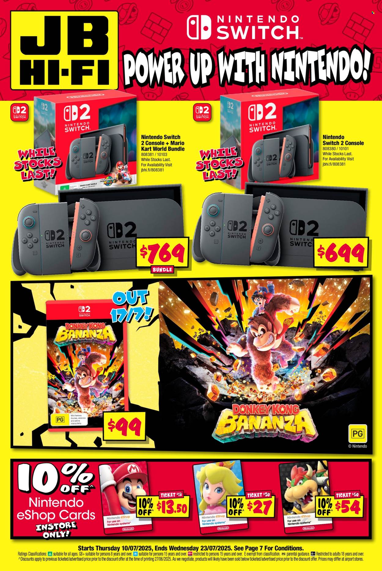 JB Hi-Fi catalogue - 10 Jul 2025 - 23 Jul 2025. Page 1