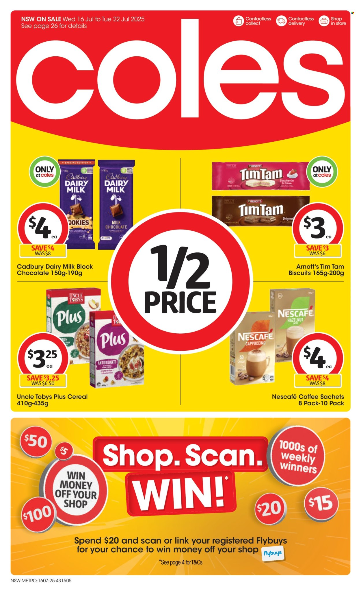 Coles catalogue - 16 Jul 2025 - 22 Jul 2025. Page 1
