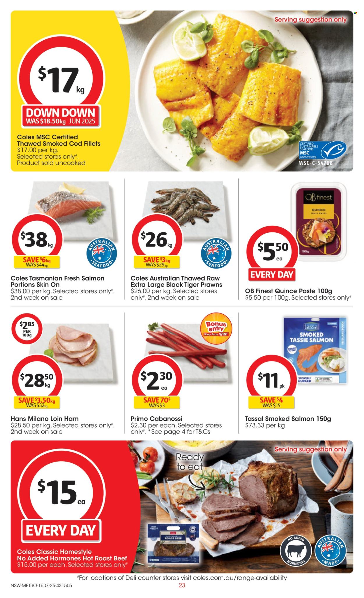 Coles catalogue - 16 Jul 2025 - 22 Jul 2025. Page 23