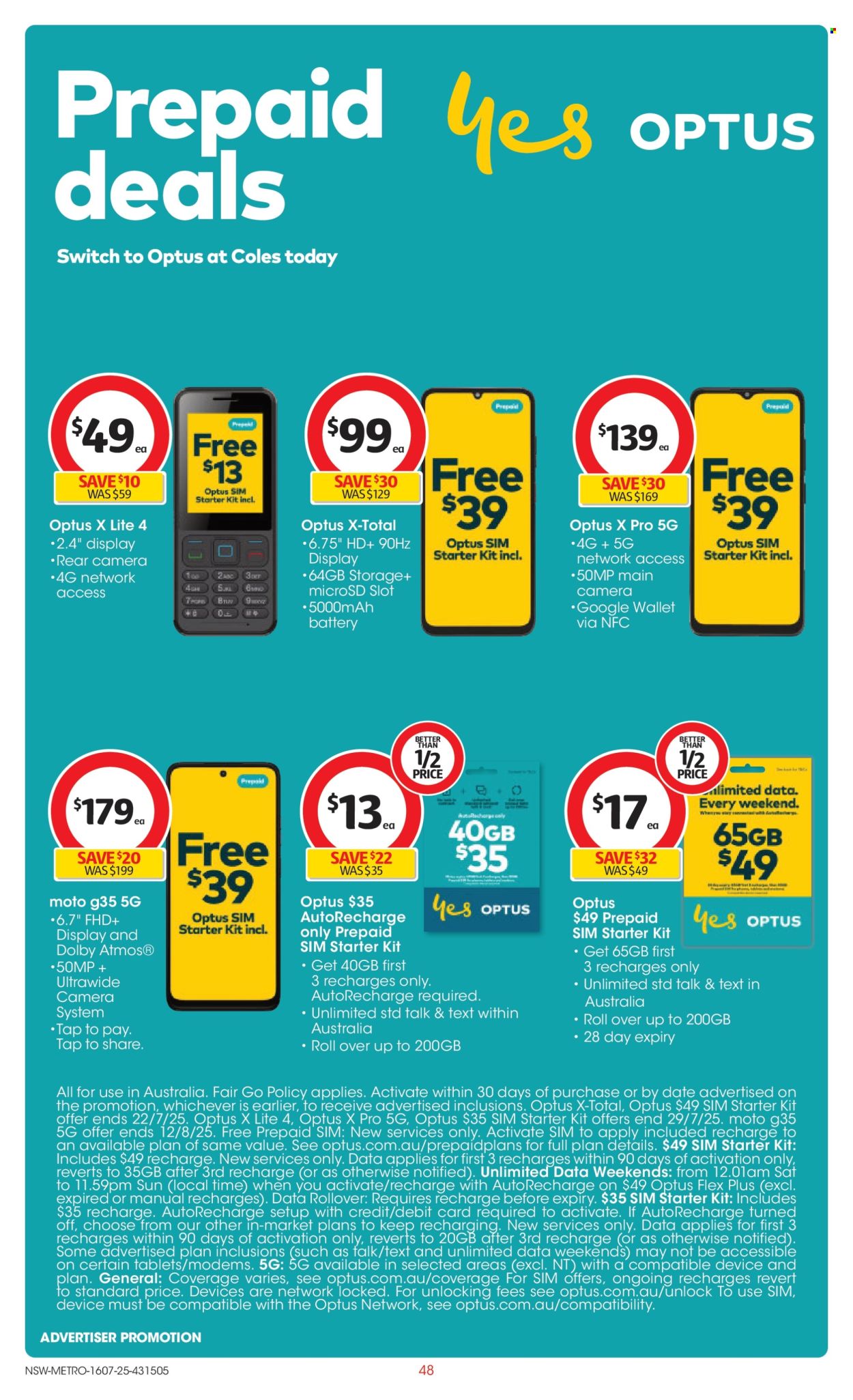 Coles catalogue - 16 Jul 2025 - 22 Jul 2025. Page 48