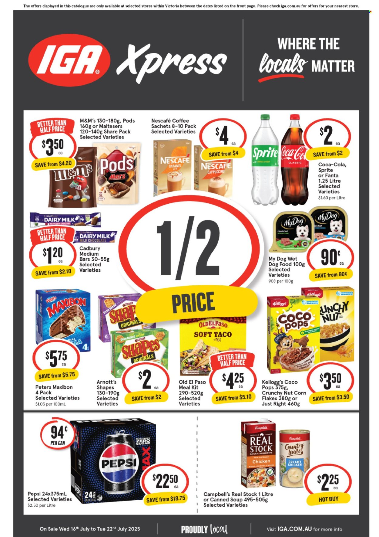 IGA Xpress catalogue - 16 Jul 2025 - 22 Jul 2025. Page 1