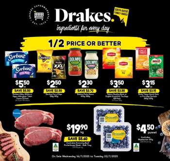 Drakes Catalogue - 16 Jul 2025 - 22 Jul 2025.