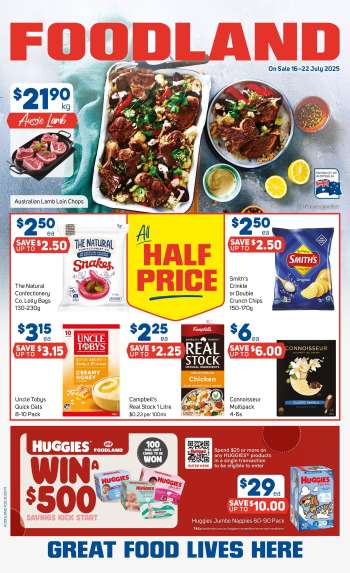 Foodland Catalogue - 16 Jul 2025 - 22 Jul 2025.