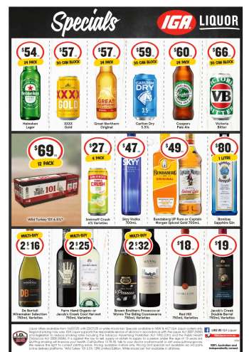 IGA LIQUOR Catalogue - 16 Jul 2025 - 22 Jul 2025.