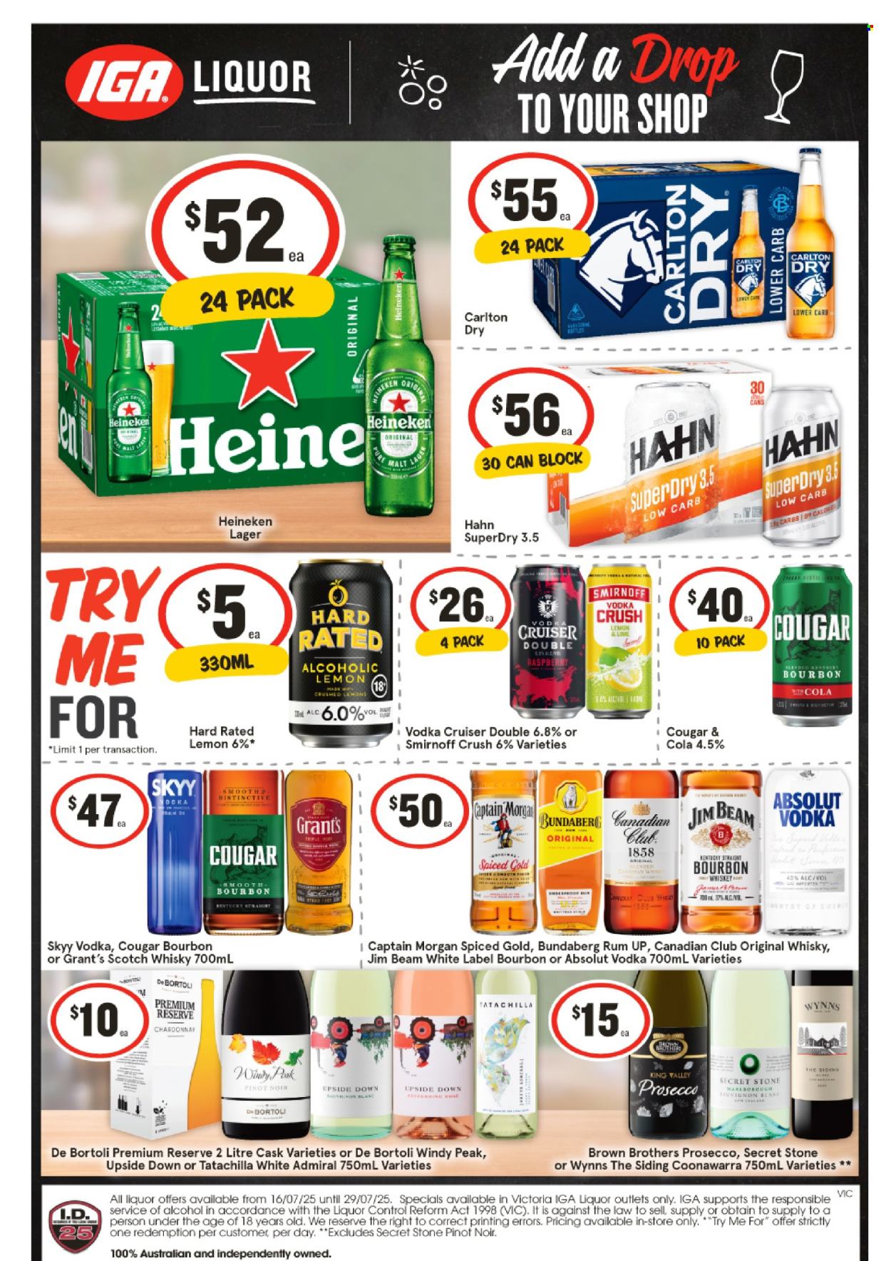 IGA LIQUOR catalogue - 16 Jul 2025 - 22 Jul 2025. Page 2