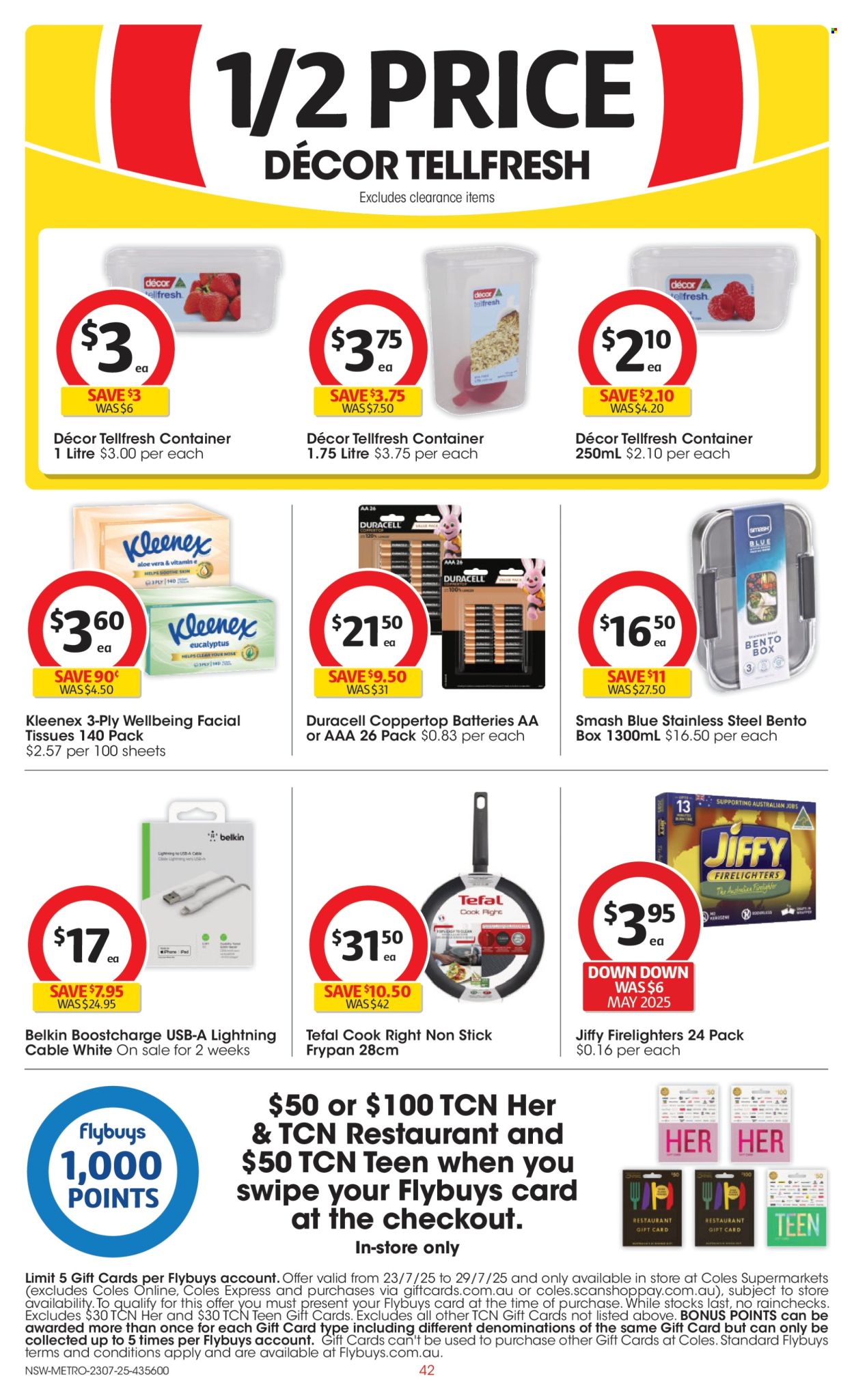 Coles catalogue - 23 Jul 2025 - 29 Jul 2025. Page 42