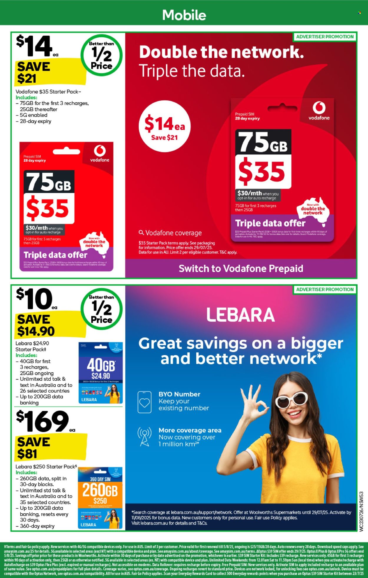Woolworths catalogue - 23 Jul 2025 - 29 Jul 2025. Page 51