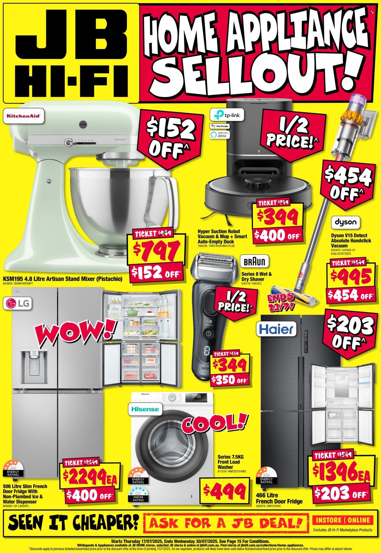 JB Hi-Fi catalogue - 17 Jul 2025 - 30 Jul 2025. Page 1