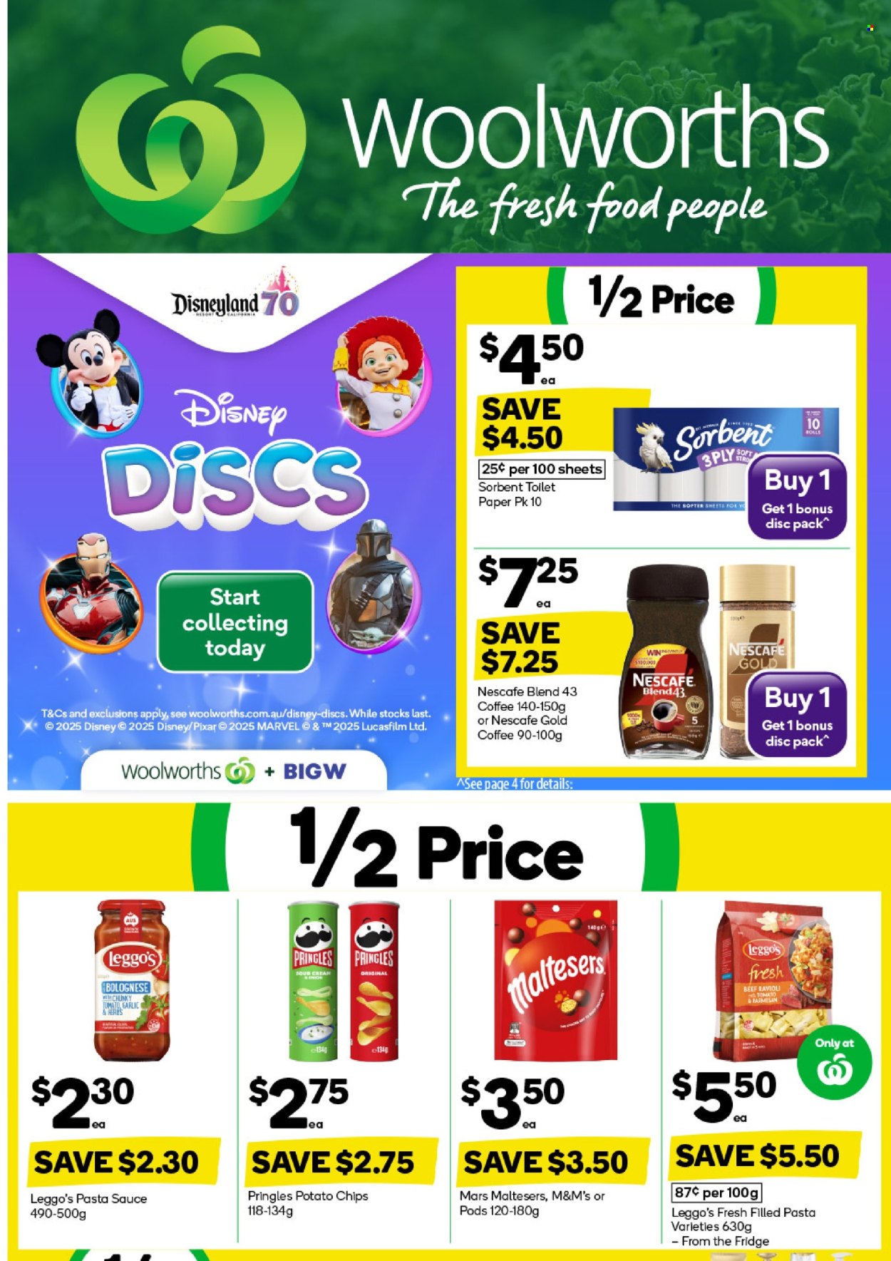 Woolworths catalogue - 30 Jul 2025 - 5 Aug 2025. Page 1