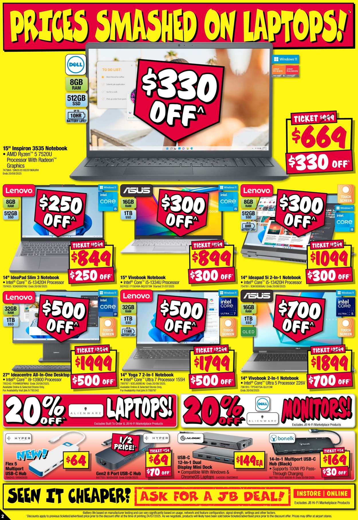 JB Hi-Fi catalogue - 7 Aug 2025 - 13 Aug 2025. Page 2