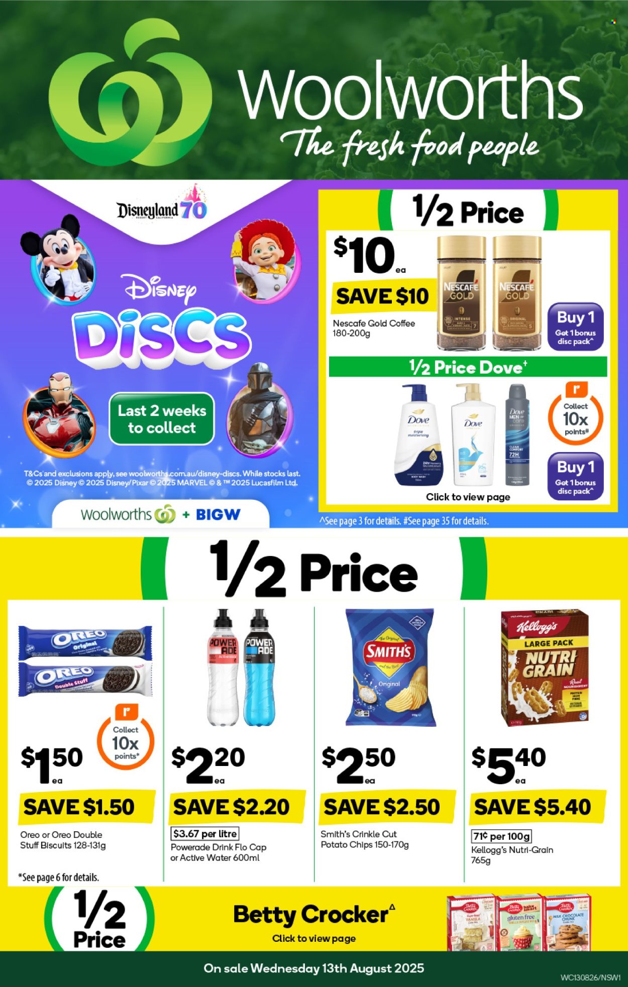 Woolworths catalogue - 13 Aug 2025 - 19 Aug 2025. Page 1