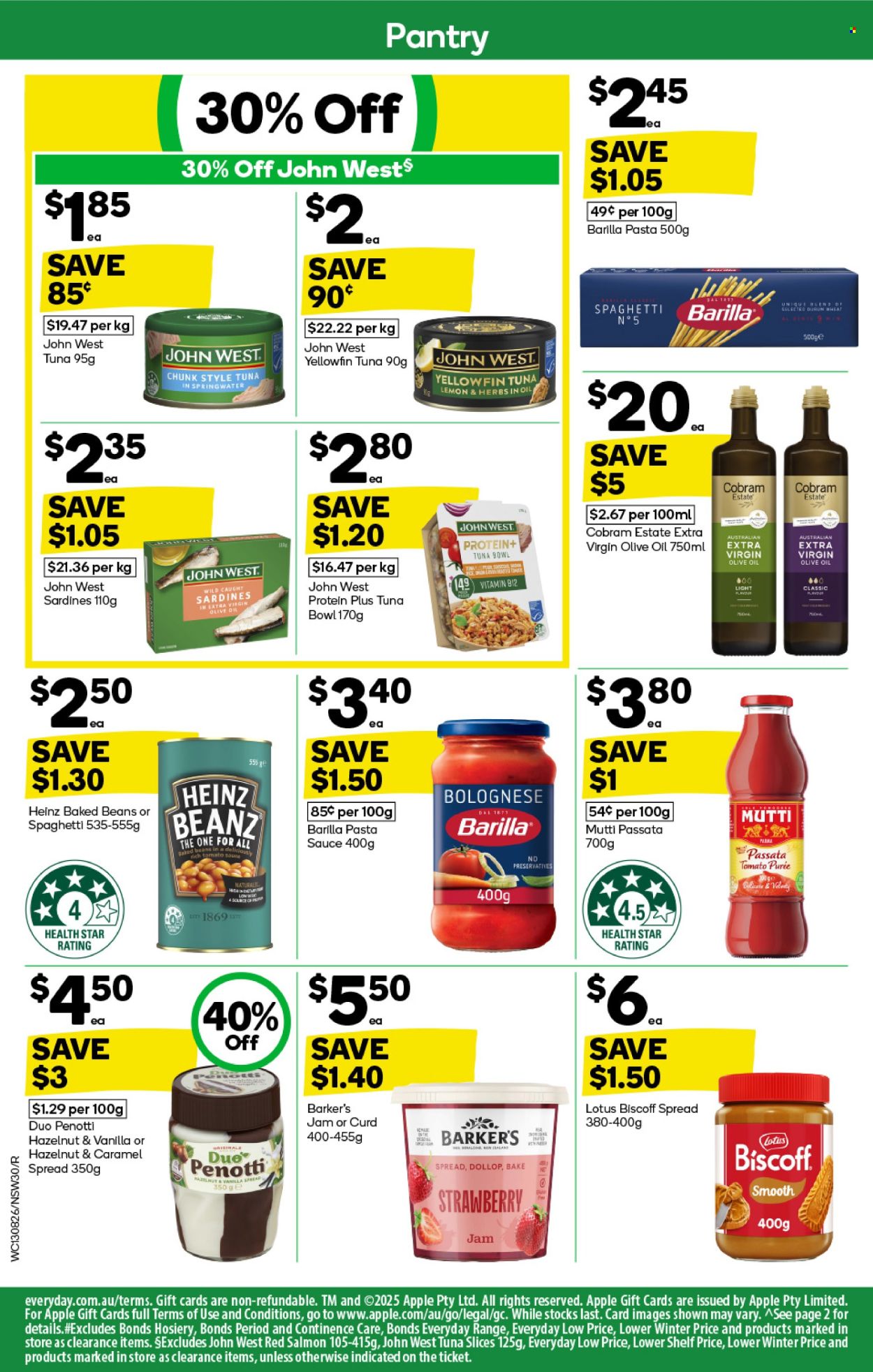 Woolworths catalogue - 13 Aug 2025 - 19 Aug 2025. Page 30