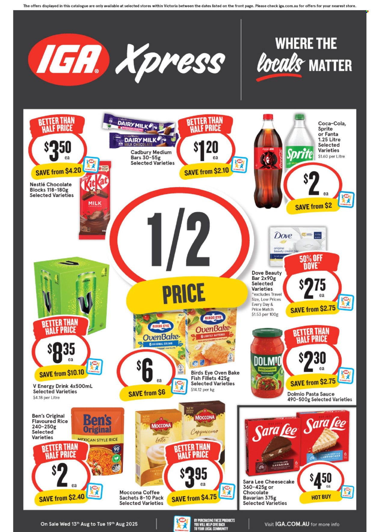 IGA Xpress catalogue - 13 Aug 2025 - 19 Aug 2025. Page 1