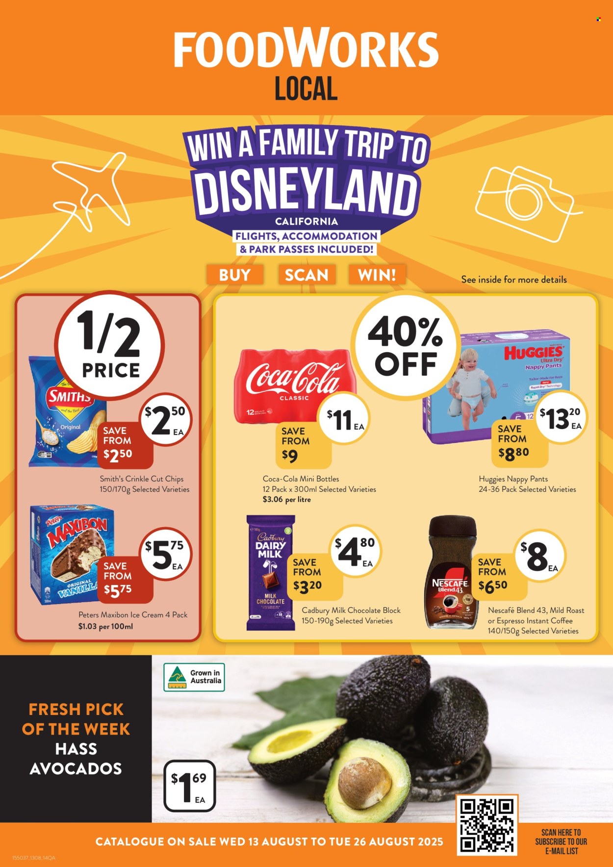 Foodworks catalogue - 13 Aug 2025 - 19 Aug 2025. Page 1