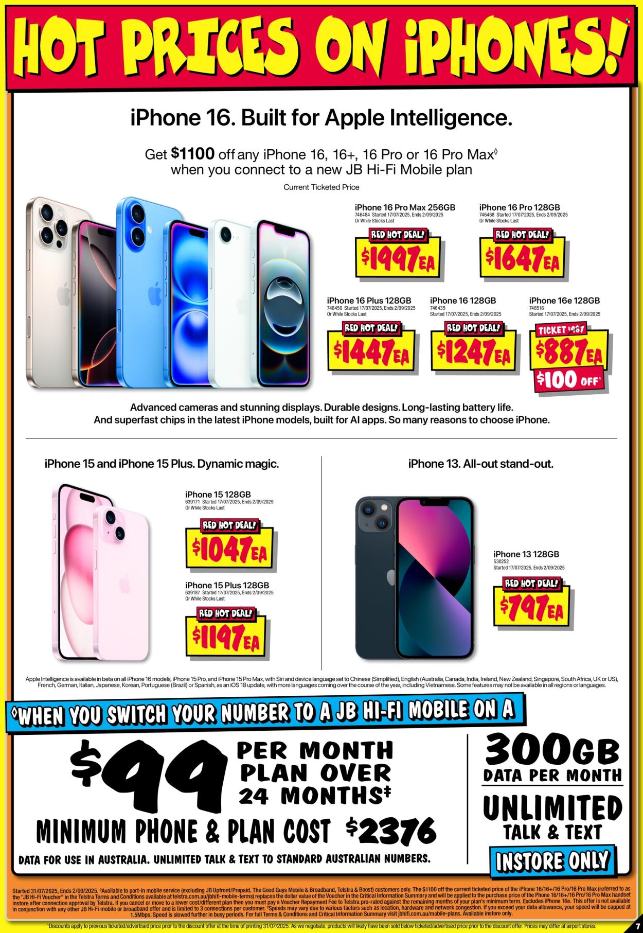 JB Hi-Fi catalogue - 14 Aug 2025 - 20 Aug 2025. Page 7