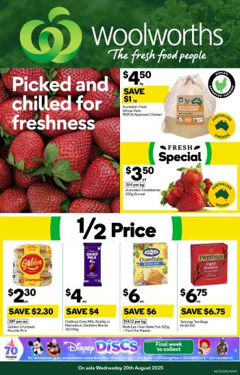 Woolworths Catalogue - 20 Aug 2025 - 26 Aug 2025.
