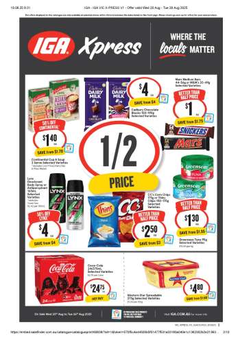 thumbnail - IGA Xpress catalogue