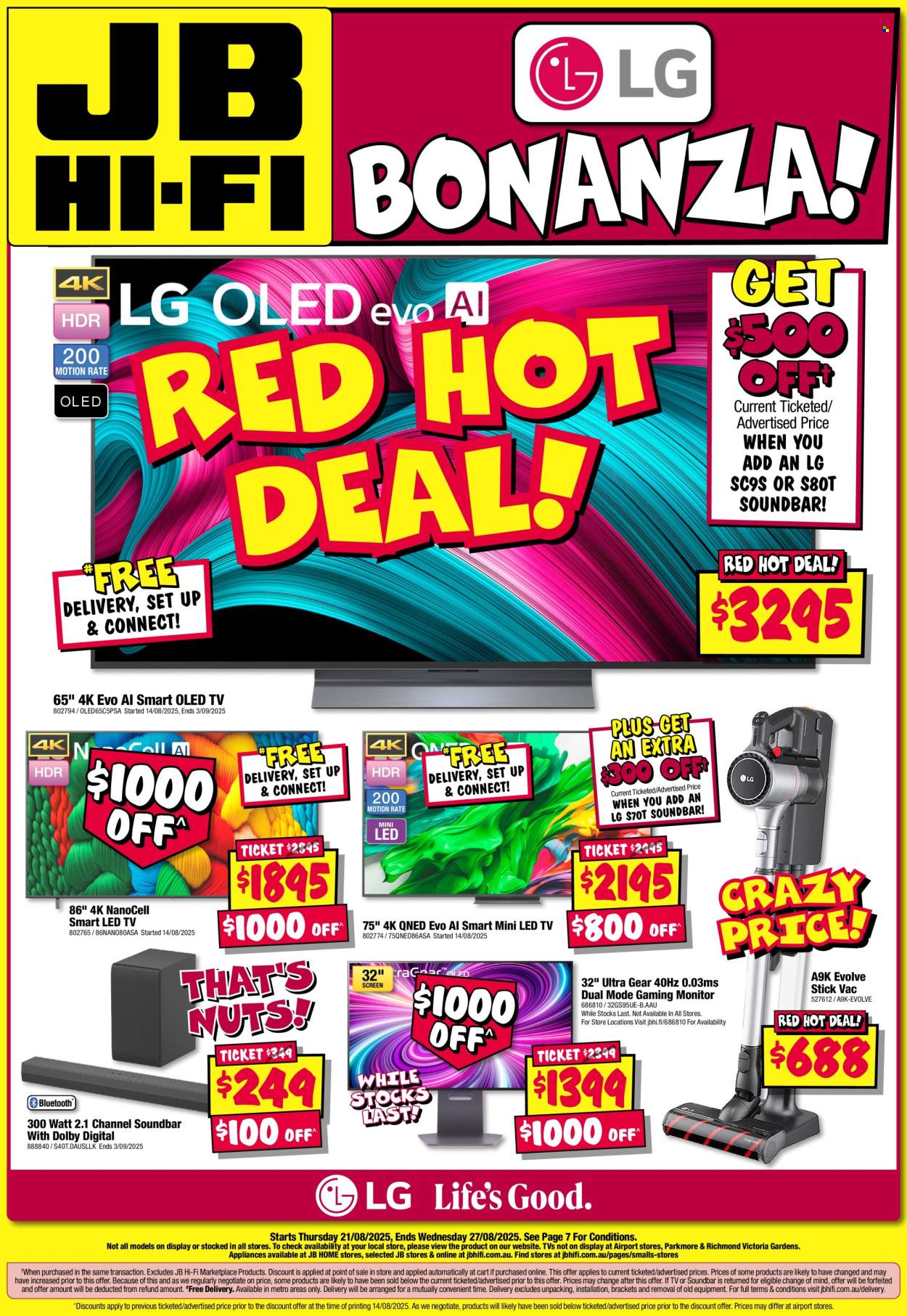 JB Hi-Fi catalogue - 21 Aug 2025 - 27 Aug 2025. Page 1