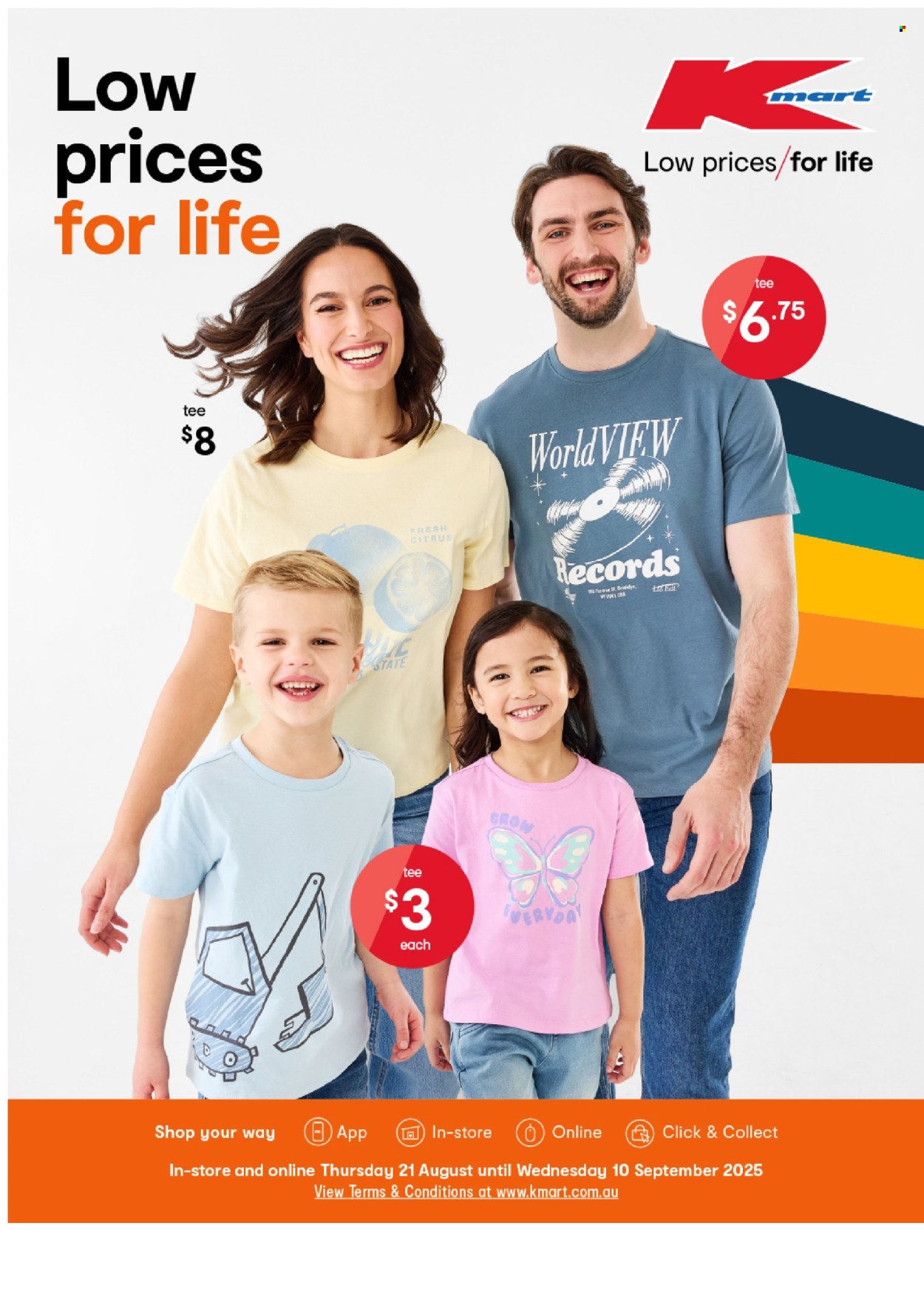 Kmart catalogue - 21 Aug 2025 - 10 Sep 2025. Page 1