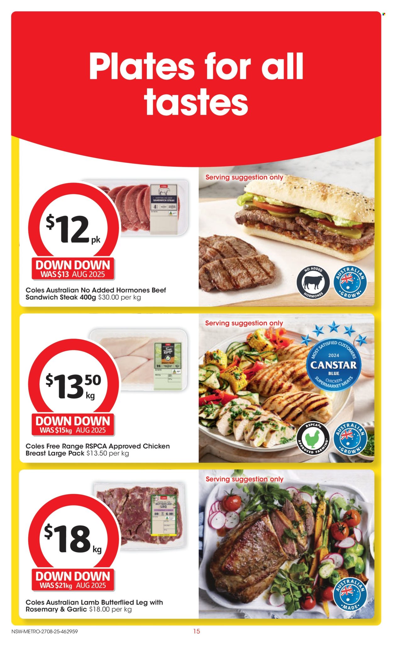Coles catalogue - 27 Aug 2025 - 2 Sep 2025. Page 15