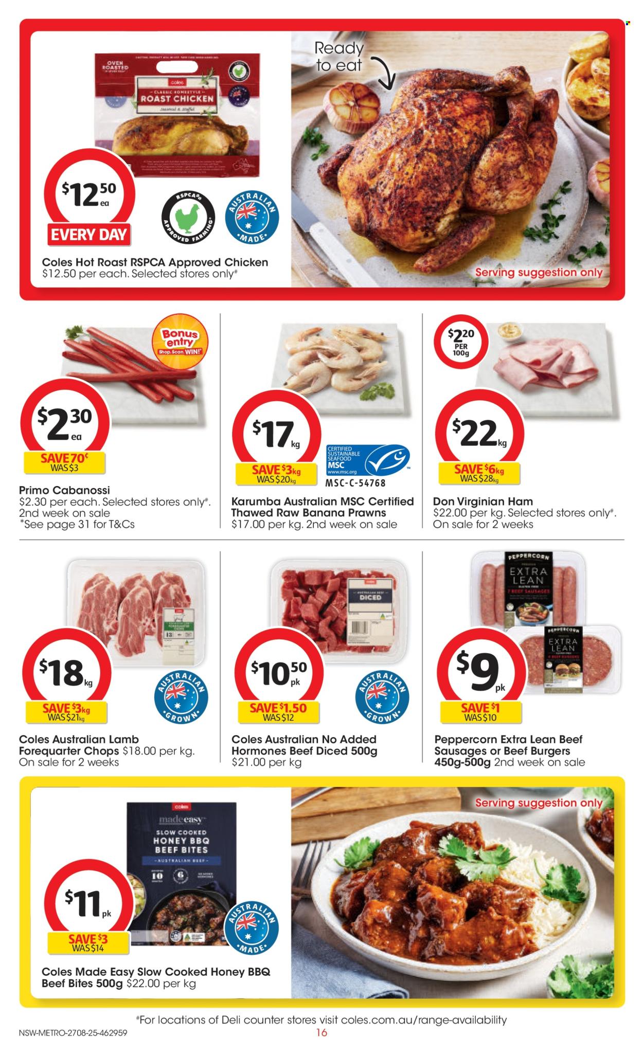Coles catalogue - 27 Aug 2025 - 2 Sep 2025. Page 16